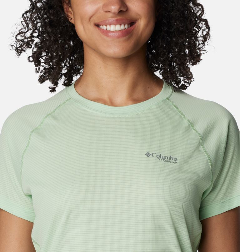 Camiseta técnica Cirque River para mujer, Color: Sage Leaf, image 4