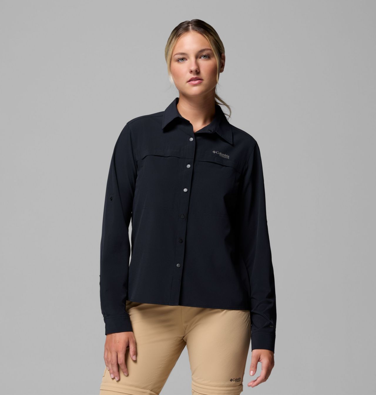 Women's Summit Valley™ Woven Long Sleeve Shirt | 010 | L 1