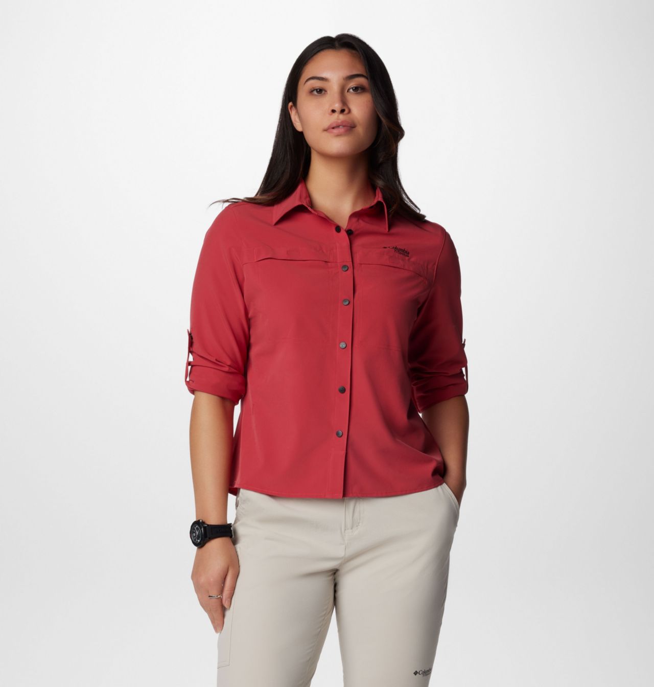 Women's Summit Valley™ Woven Long Sleeve Shirt | 602 | M 8