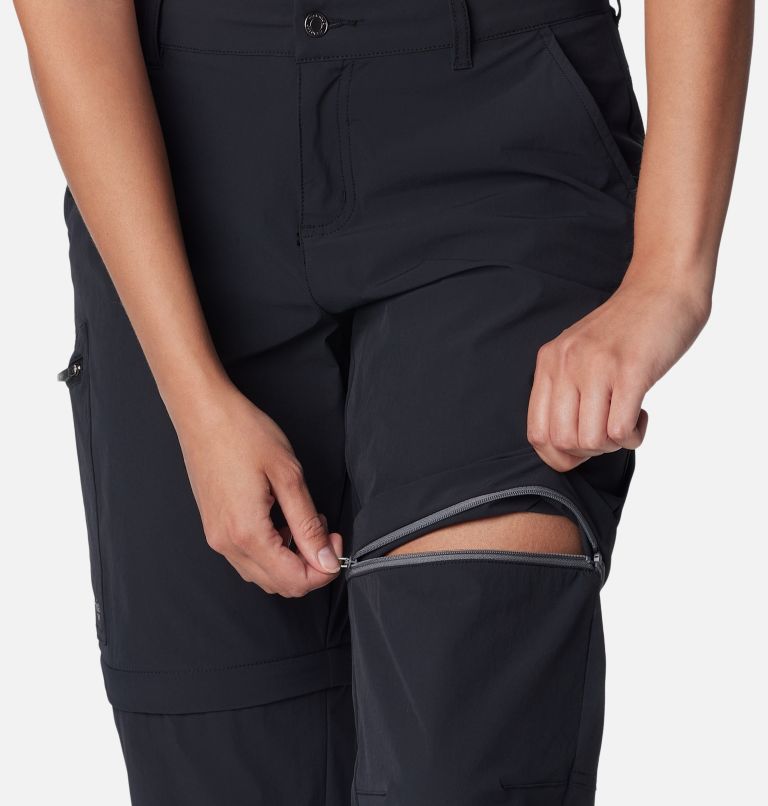 Thumbnail: Women's Summit Valley Convertible Pants, Color: Black, image 7