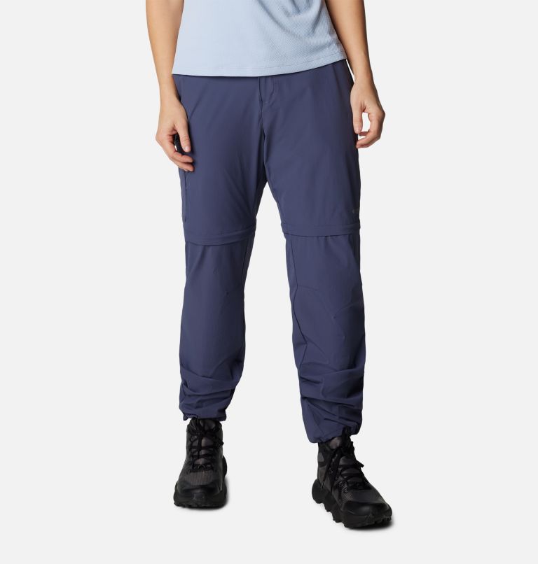 Women's Summit Valley Convertible Pants, Color: Nocturnal, image 7