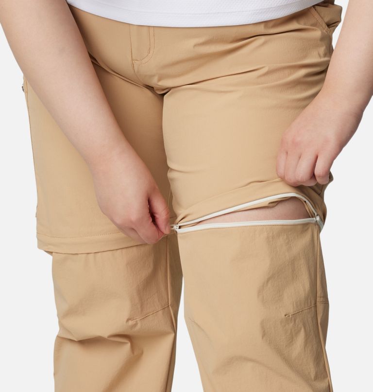  Woman Within Plus Size Convertible 2-in-1 Cargo Pant &  CapriElastic Waist - 28 W