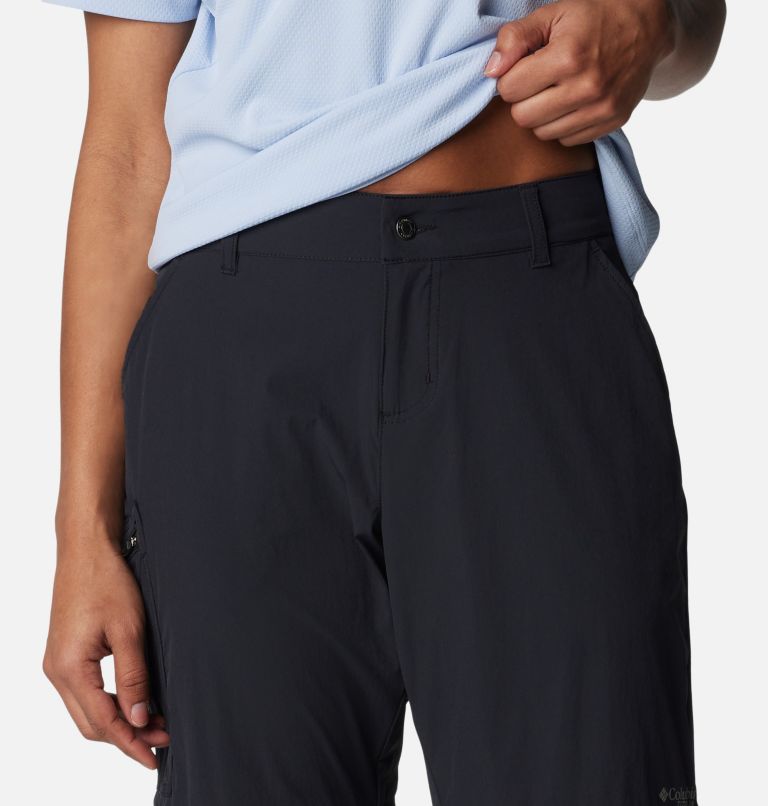 Women's Summit Valley Convertible Hiking Trousers, Color: Black, image 4