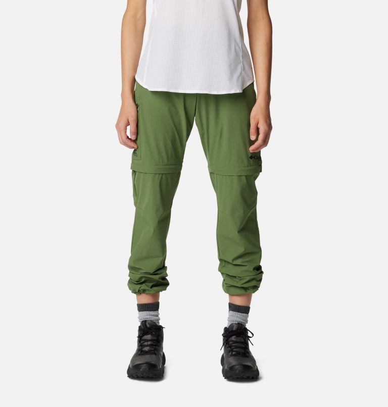 Women's Summit Valley Convertible Hiking Trousers, Color: Canteen, image 6