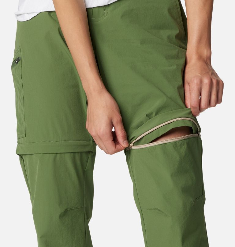 Women's Summit Valley Convertible Hiking Trousers, Color: Canteen, image 7