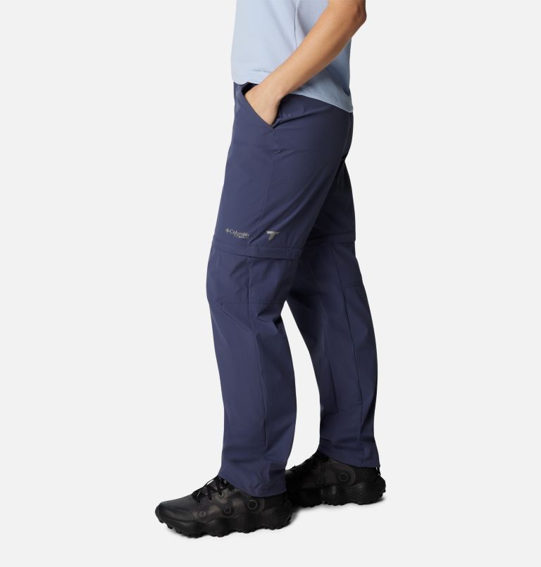 Women's Summit Valley Convertible Hiking Trousers, Color: Nocturnal, image 3