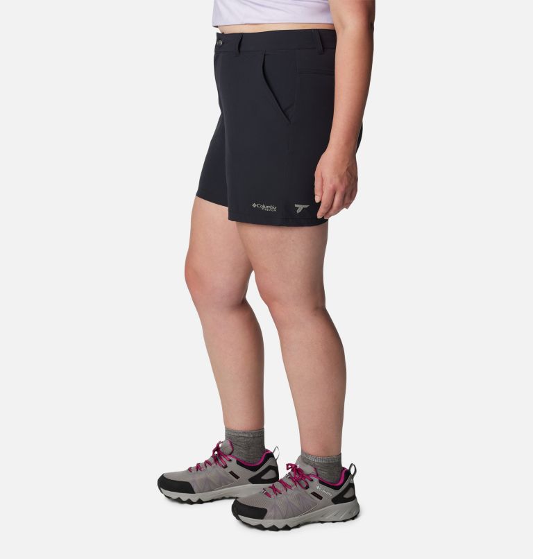 Women's Summit Valley Shorts - Plus Size, Color: Black, image 3