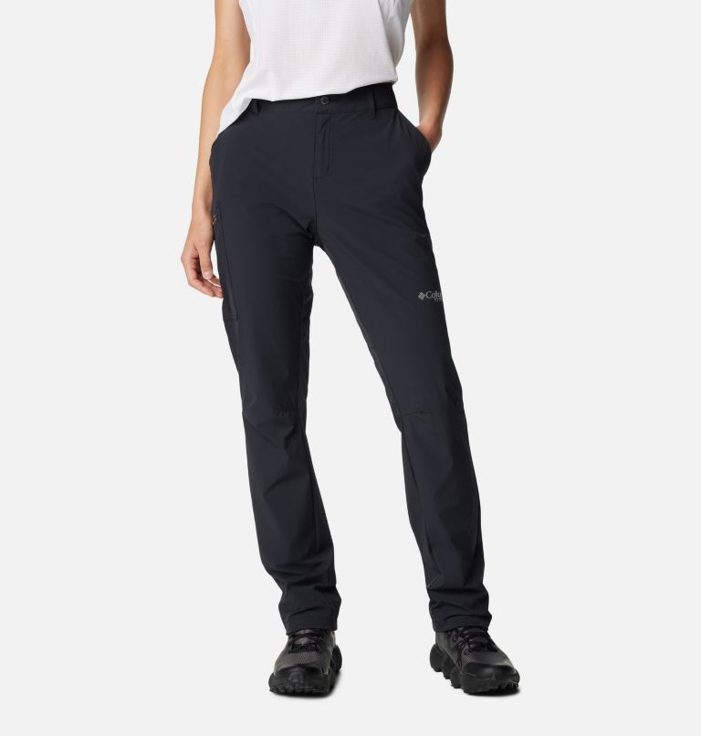 Women's Pant TRACK SOFTSHELL PANTS W - black - Pant - Trekking