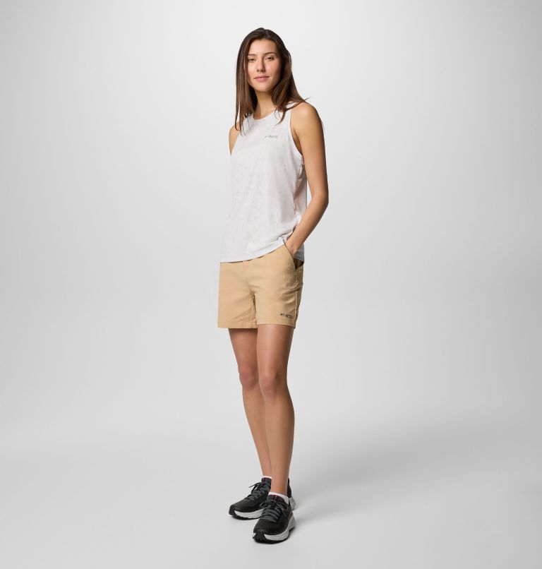 Women's Bluebird Canyon Tank, Color: White Popflorid Jacquard, image 6