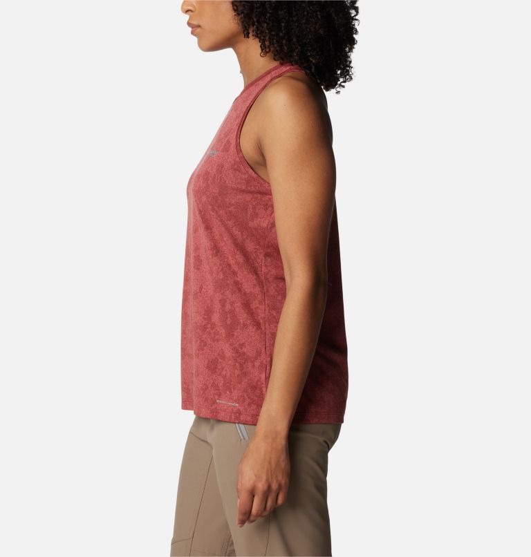Camiseta técnica de tirantes Bluebird Canyon para mujer, Color: Juicy Popflorid Jacquard, image 3