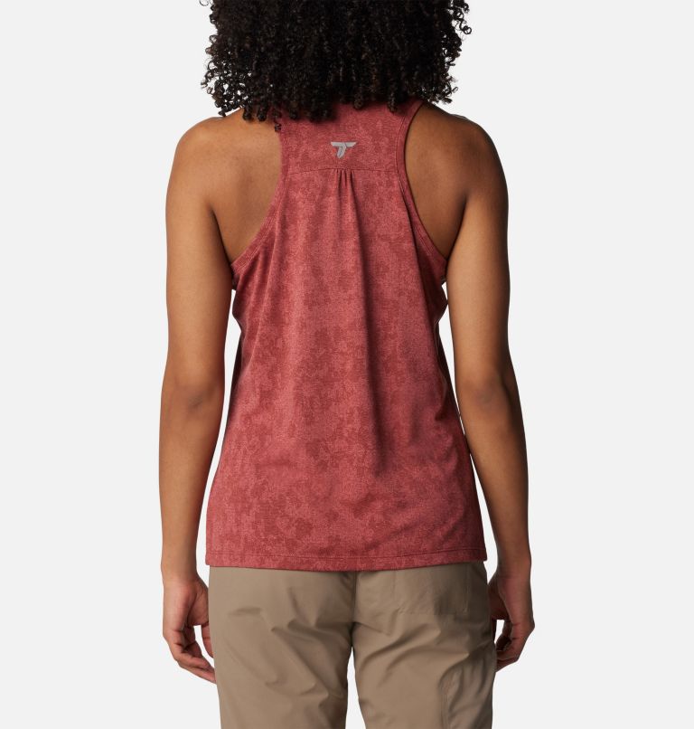 Camiseta técnica de tirantes Bluebird Canyon para mujer, Color: Juicy Popflorid Jacquard, image 2