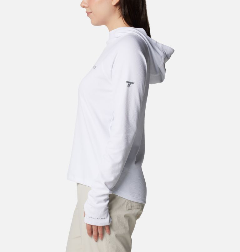 Women's Summit Valley Technical Hoodie, Color: White, image 3