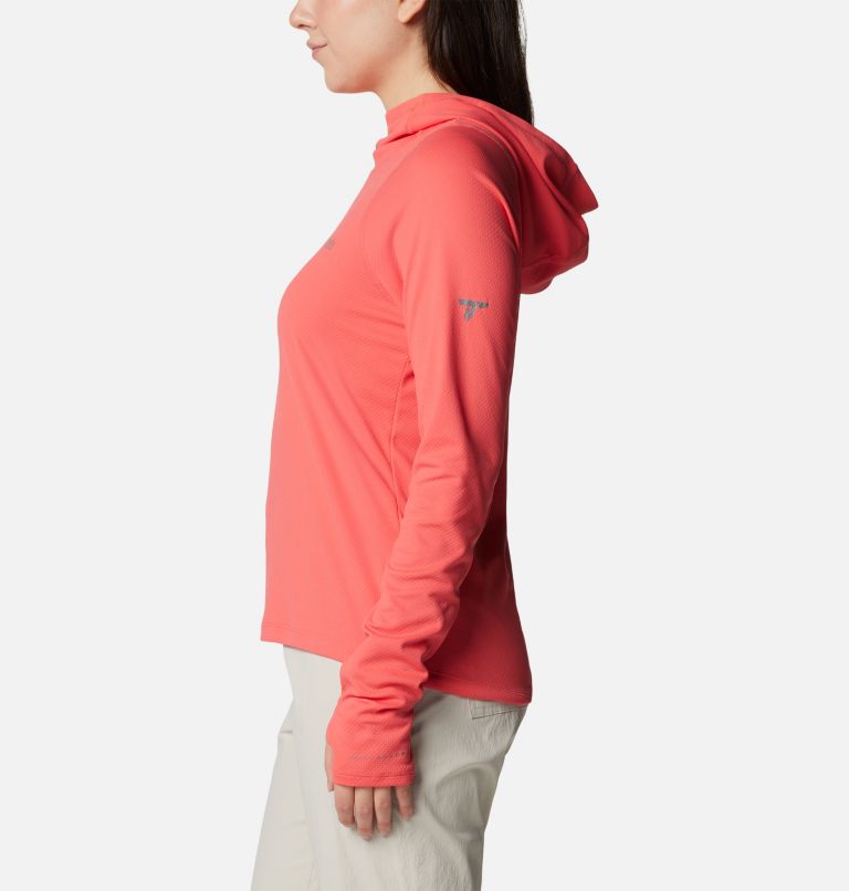 Women's Summit Valley Technical Hoodie, Color: Juicy, image 3