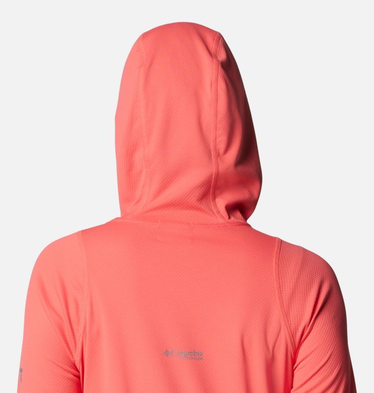Women's Summit Valley Technical Hoodie, Color: Juicy, image 5