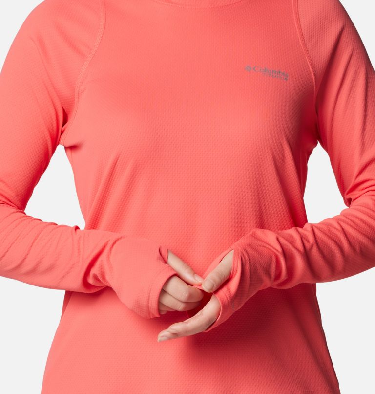 Women's Summit Valley Technical Hoodie, Color: Juicy, image 6