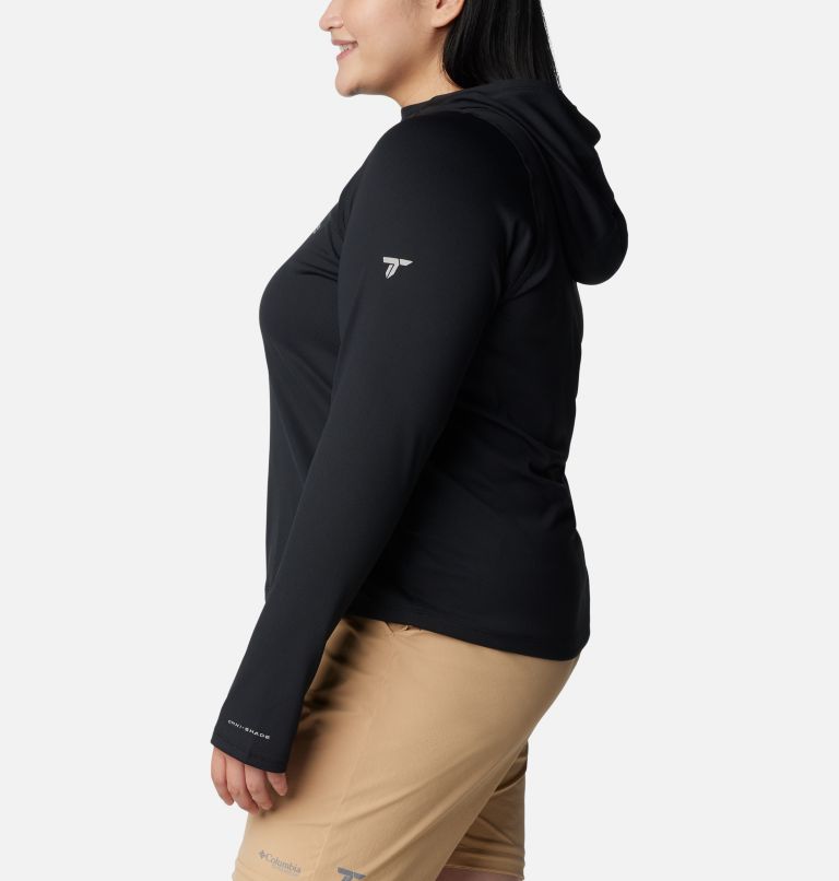 Women's Summit Valley Hoodie - Plus Size, Color: Black, image 3