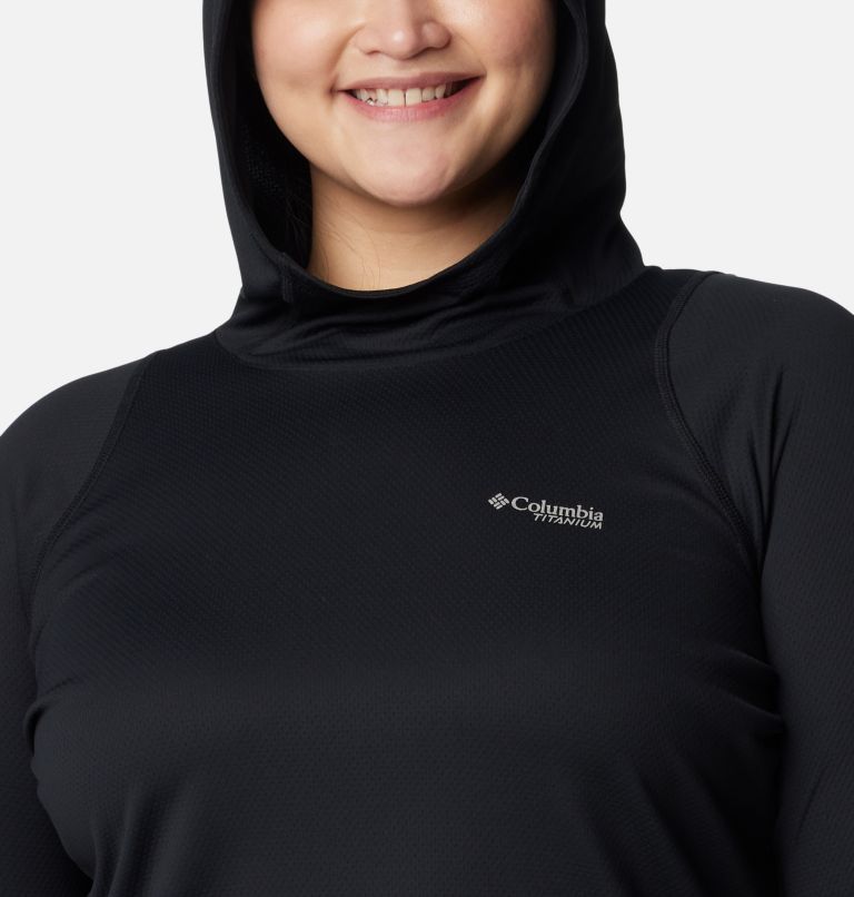 Women's Summit Valley Hoodie - Plus Size, Color: Black, image 4