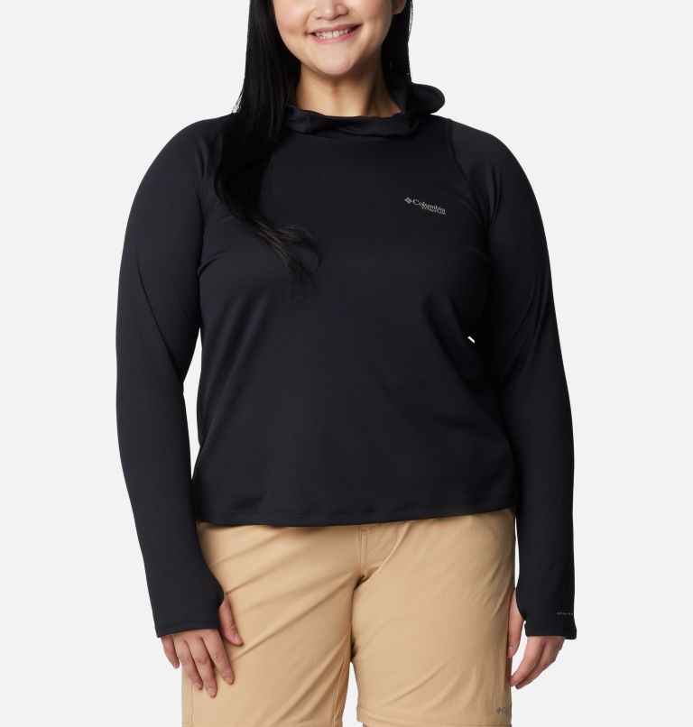 Women's Summit Valley Hoodie - Plus Size, Color: Black, image 1