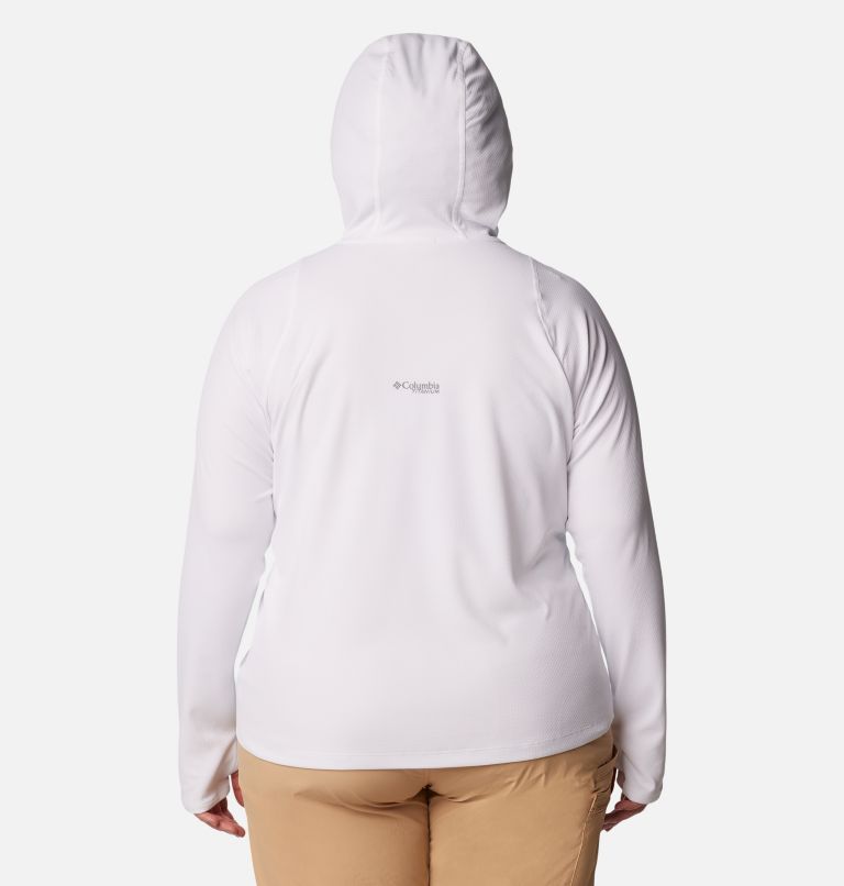 Women's Summit Valley Hoodie - Plus Size, Color: White, image 2