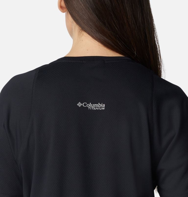 Women's Summit Valley Short Sleeve Crew, Color: Black, image 5