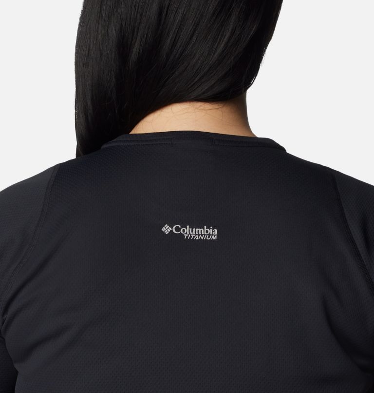 Women's Summit Valley Short Sleeve Crew - Plus Size, Color: Black, image 5