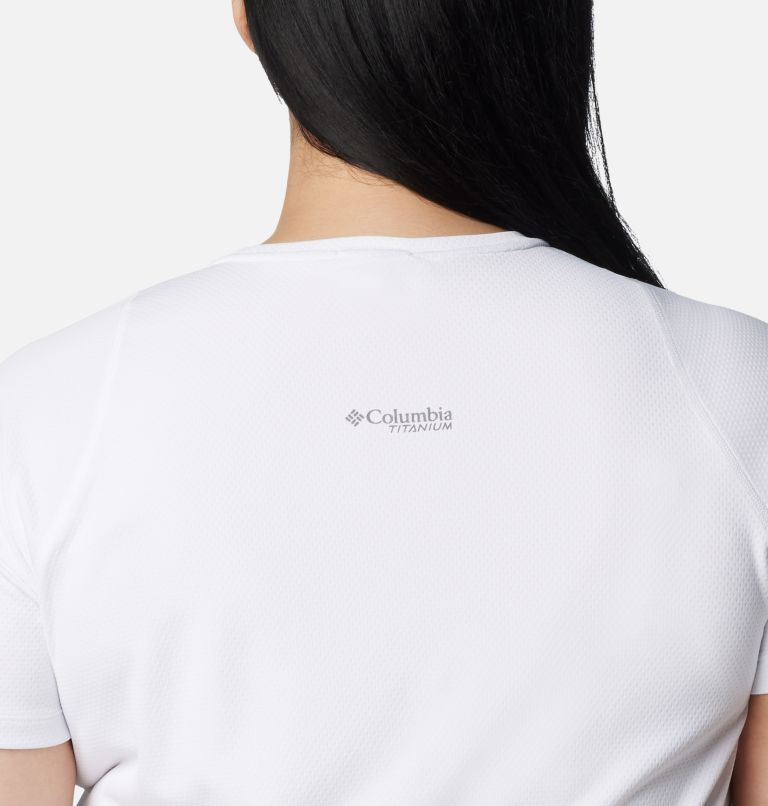Women's Summit Valley Short Sleeve Crew - Plus Size, Color: White, image 5