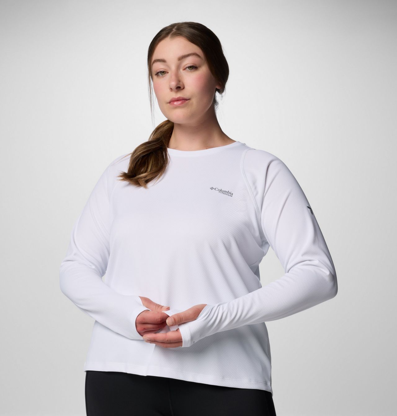 Women's Summit Valley™ Long Sleeve Crew Shirt - Plus Size 7