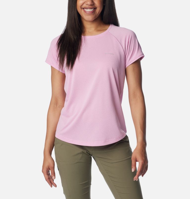 Camiseta técnica para mujer rosa