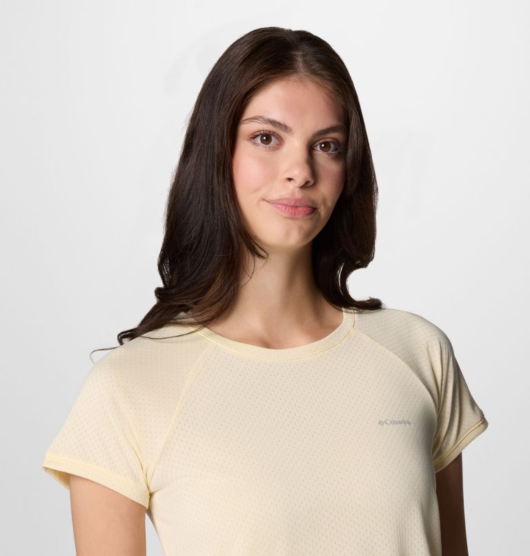 Femme T-shirt à manches courtes Bogata Bay, Color: Lemon Wash, image 4