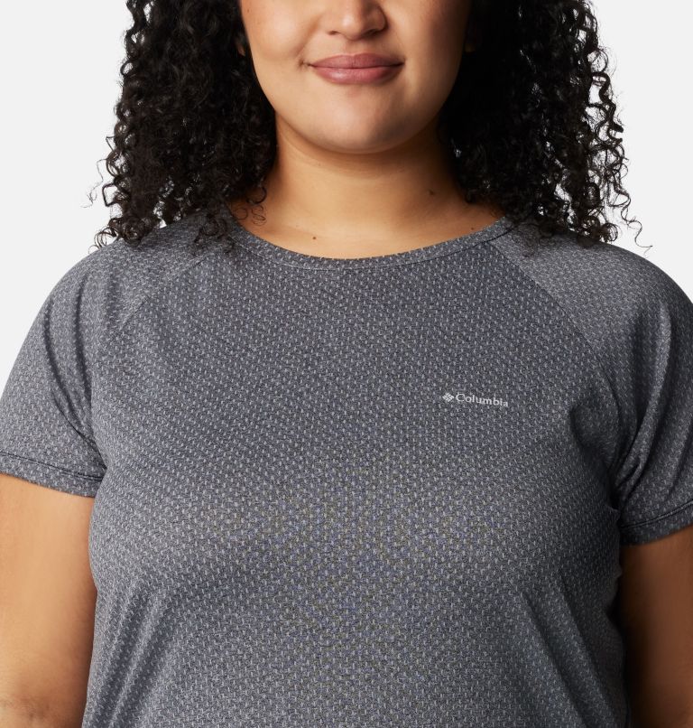 Thumbnail: Women's Bogata Bay Short Sleeve T-Shirt - Plus Size, Color: Black, image 4