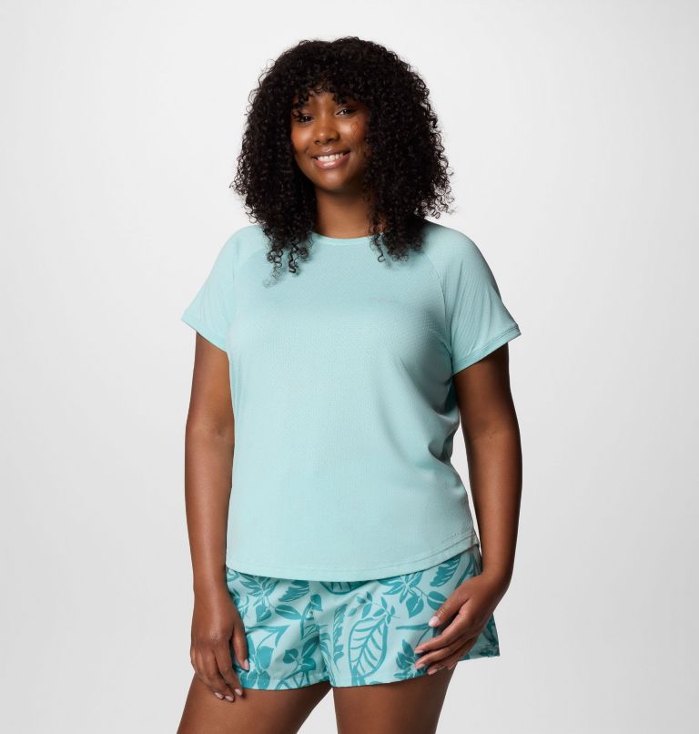 Women's Bogata Bay Short Sleeve T-Shirt - Plus Size, Color: Spray, image 3