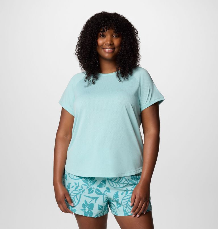 Women's Bogata Bay Short Sleeve T-Shirt - Plus Size, Color: Spray, image 1