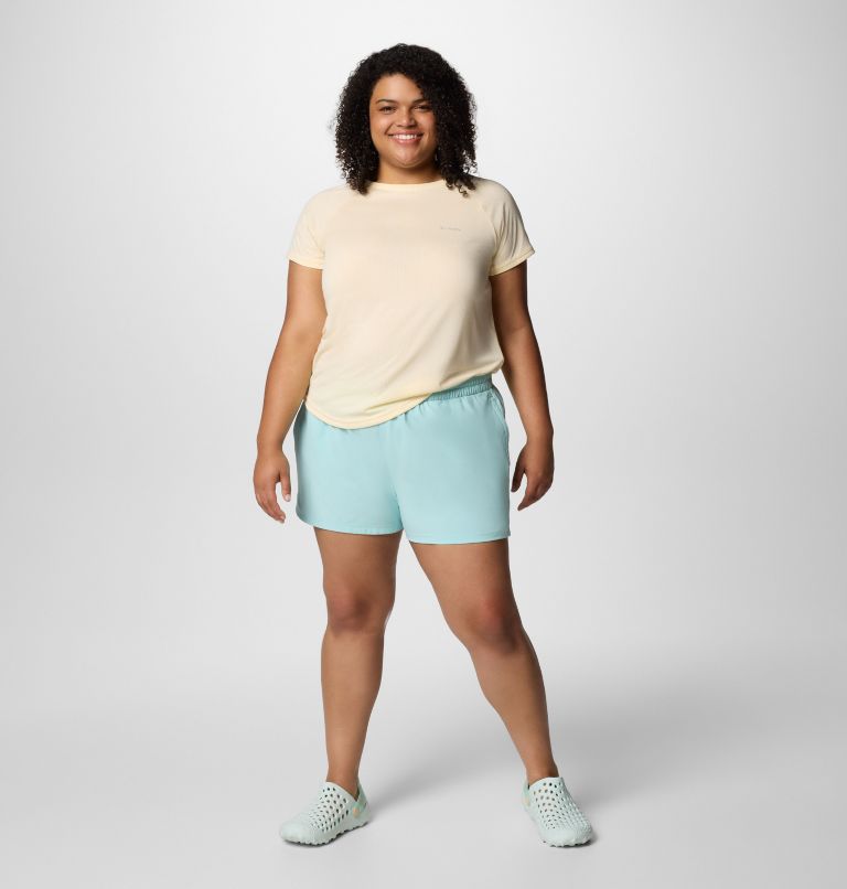 Femme T-shirt à manches courtes Bogata Bay – Grandes tailles, Color: Lemon Wash, image 6