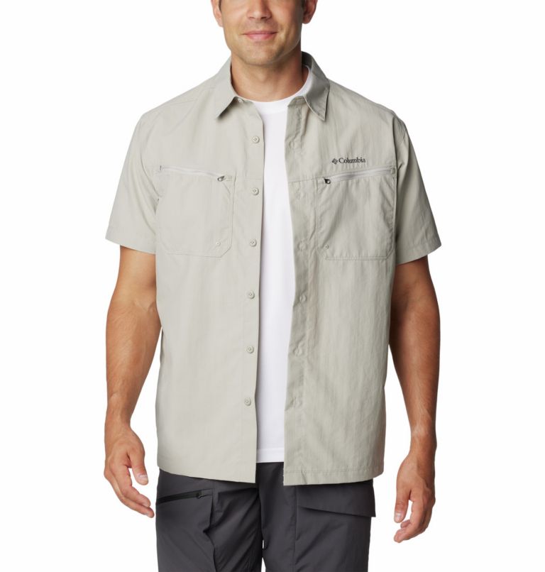 Men's Mountaindale Short Sleeve Technical Shirt, Color: Flint Grey, image 6
