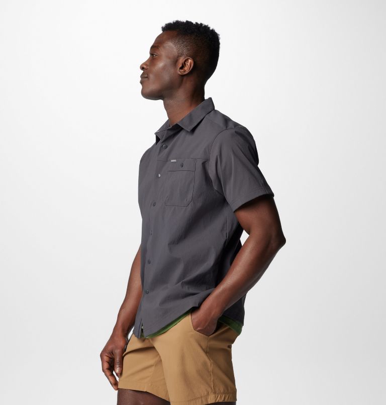 Chemise à manches courtes en tissu antidéchirures Landroamer pour homme, Color: Shark, image 4