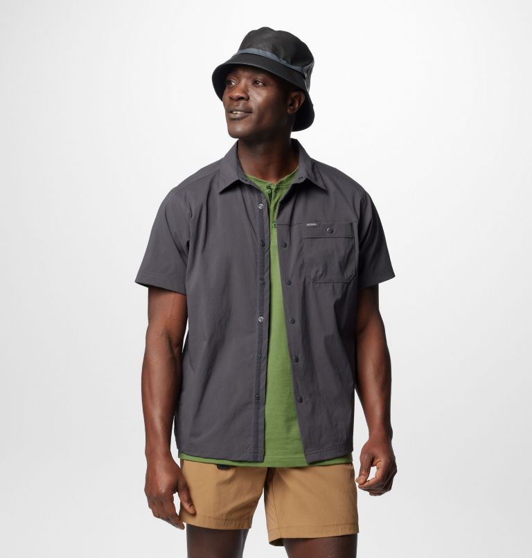 Chemise à manches courtes en tissu antidéchirures Landroamer pour homme, Color: Shark, image 7