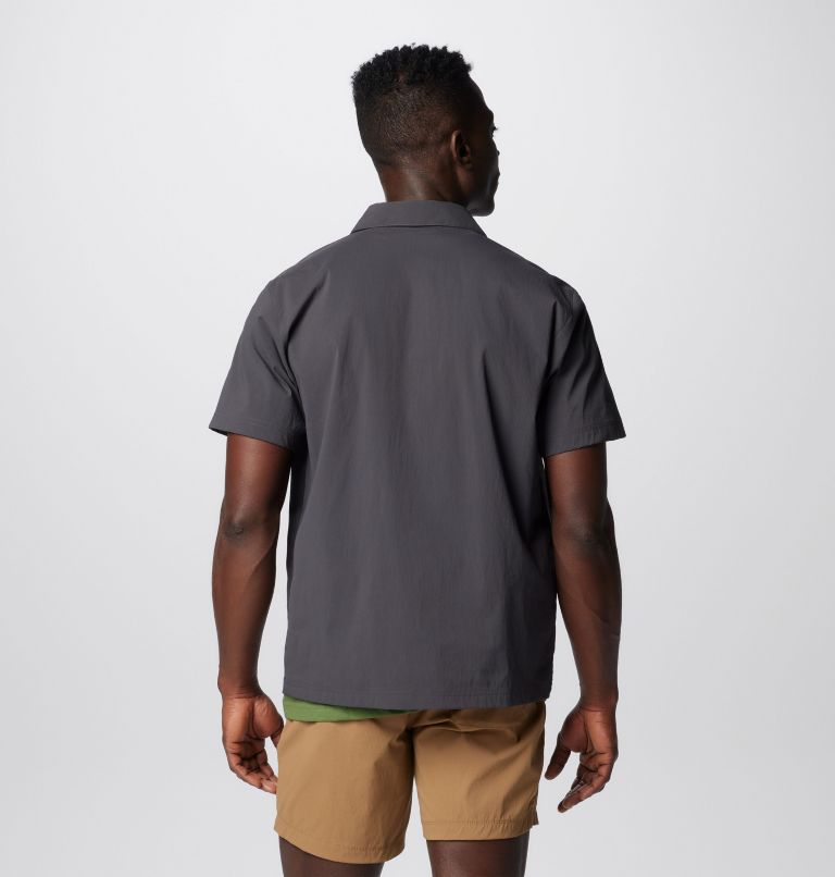 Thumbnail: Men's Landroamer Ripstop Short Sleeve Shirt, Color: Shark, image 2