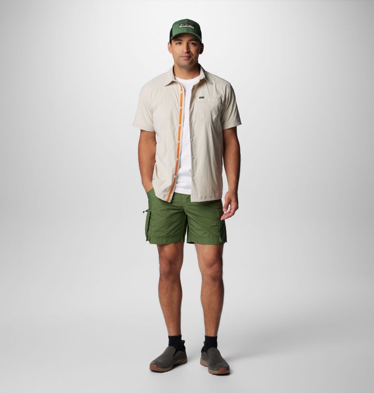 Chemise à manches courtes en tissu antidéchirures Landroamer pour homme, Color: Dark Stone, image 3
