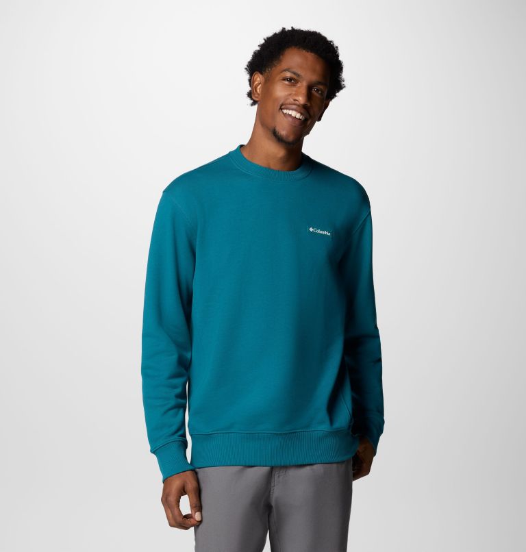 Men's Marble Canyon French Terry Sweatshirt, Color: River Blue, image 1