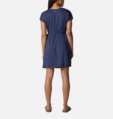 Women's Chill River Wrap Dress, Color: Nocturnal, image 10