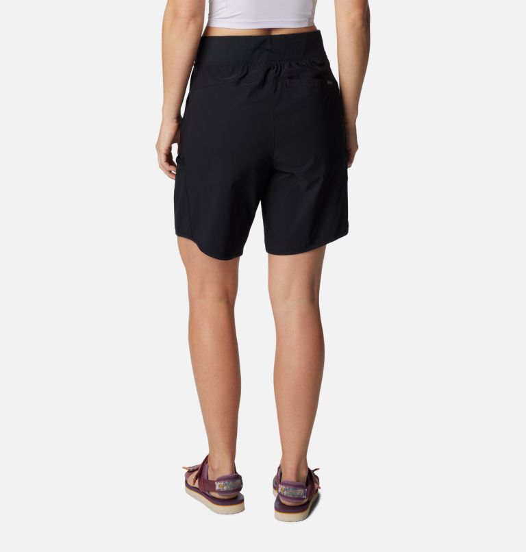 Women's Leslie Falls Long Shorts, Color: Black, image 2
