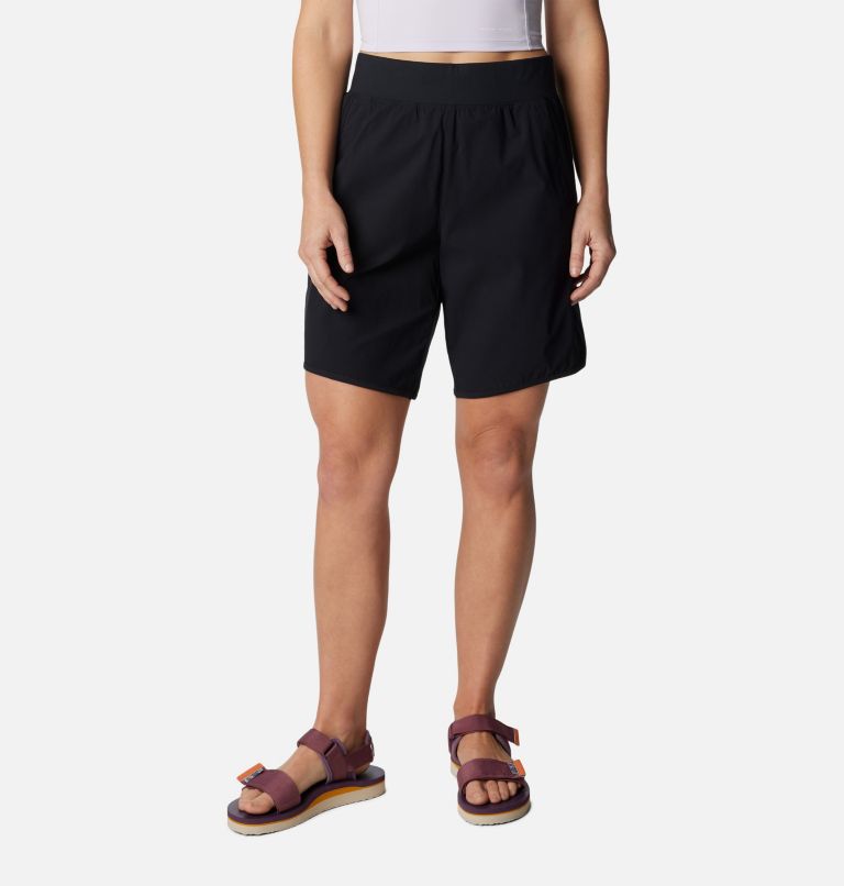 Women's Leslie Falls Long Shorts, Color: Black, image 1