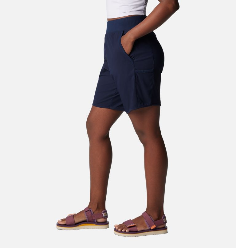 Women's Leslie Falls Long Shorts, Color: Dark Nocturnal, image 3