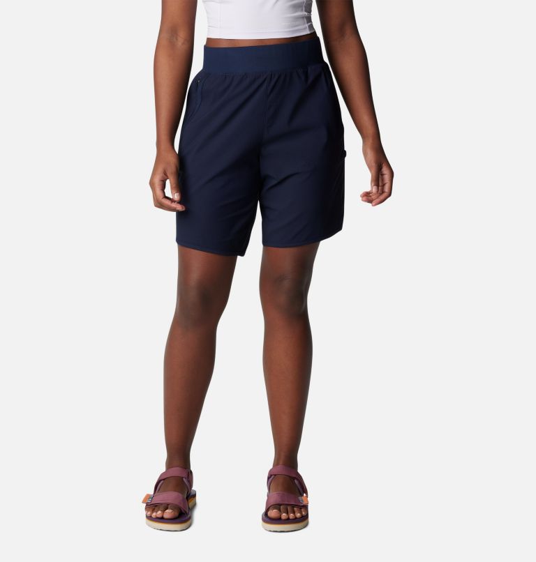 Women's Leslie Falls Long Shorts, Color: Dark Nocturnal, image 1