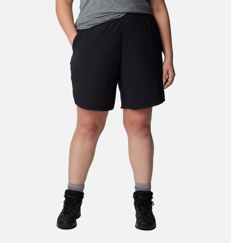 Women's Leslie Falls Long Shorts - Plus Size, Color: Black, image 1