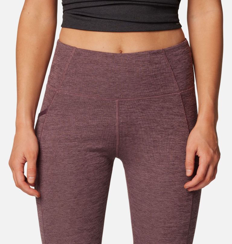 Women's Columbia Hike II Leggings, Color: Moonvista Heather, image 4