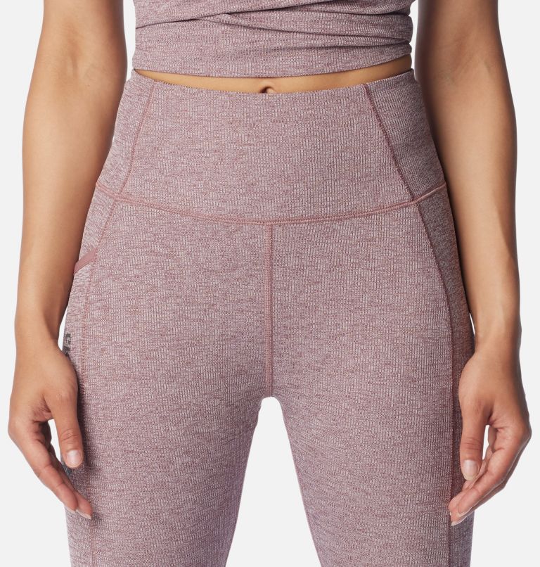 Women's Columbia Hike II Leggings, Color: Fig Heather, image 4