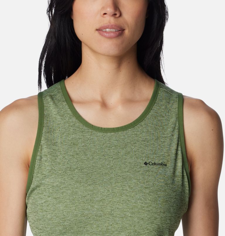 Women's Columbia Hike II Technical Tank Top, Color: Canteen Heather, image 4