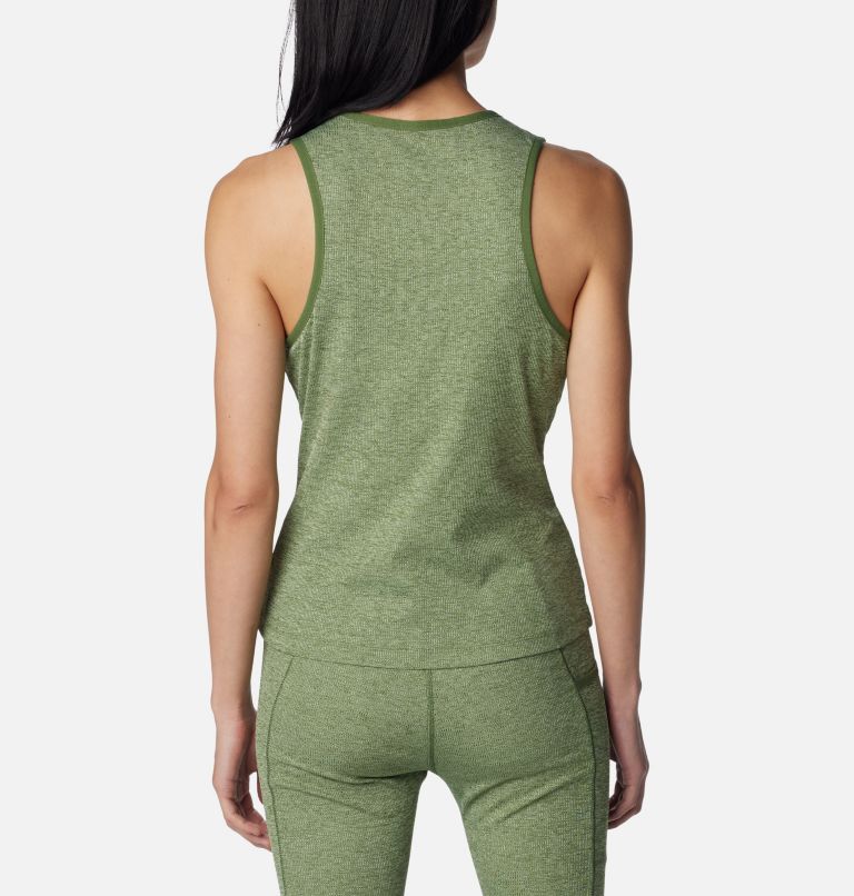 Women's Columbia Hike II Technical Tank Top, Color: Canteen Heather, image 2