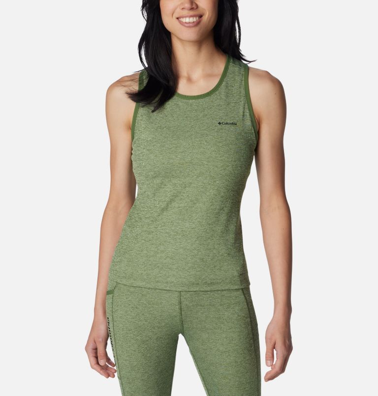 Women's Columbia Hike II Technical Tank Top, Color: Canteen Heather, image 1